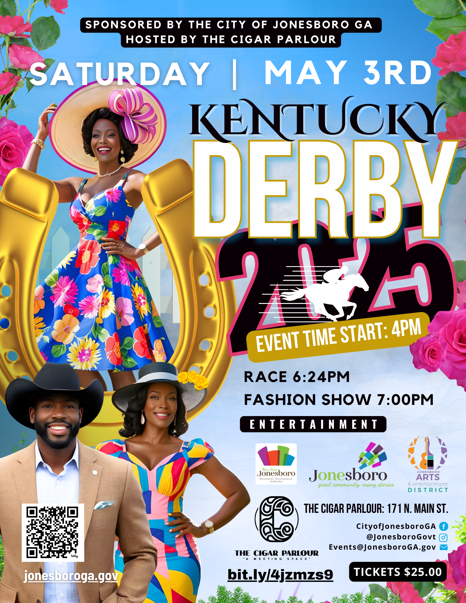 🎉🏇 Kentucky Derby Watch Party hosted by The Cigar Parlour!🏇🎉